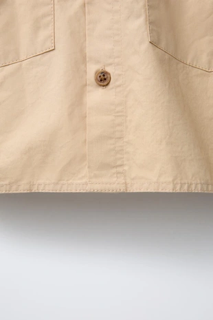 Рубашка с карманами- Заказать в России