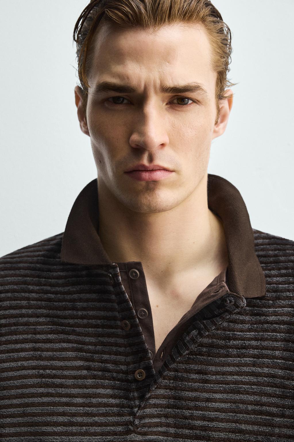 ПОЛО С ЭФФЕКТОМ ПОТЕРТОСТИ