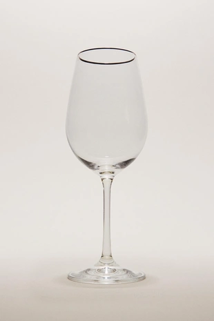 Винный бокал с золотым краем- Заказать в России