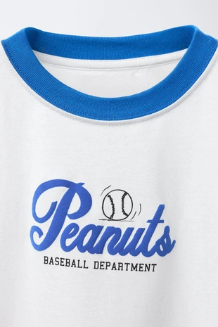 Футболка SNOOPY PEANUTS™ с контрастными элементами- Заказать в России