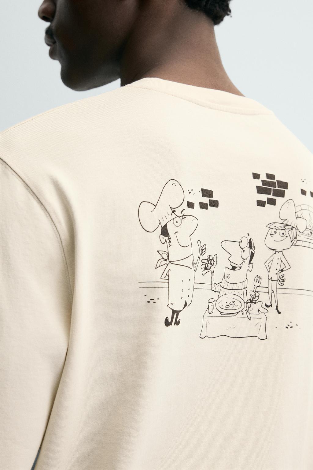 ФУТБОЛКА С ПРИНТОМ PIZZERIA LA MONTECARLO