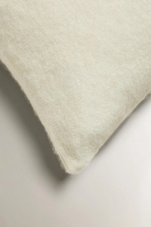 Чехол для подушки из вязаного шерстяного мохера- Заказать в России