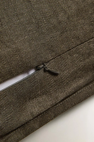 Чехол для подушки из льна- Заказать в России