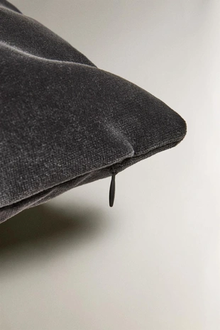 Чехол из велюра для подушки- Заказать в России