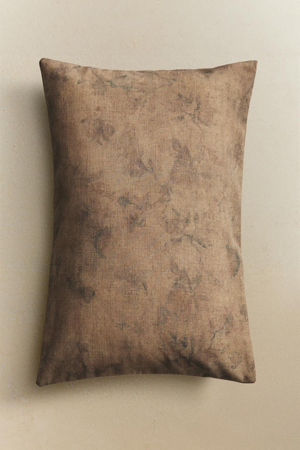 Цветочная наволочка для подушки