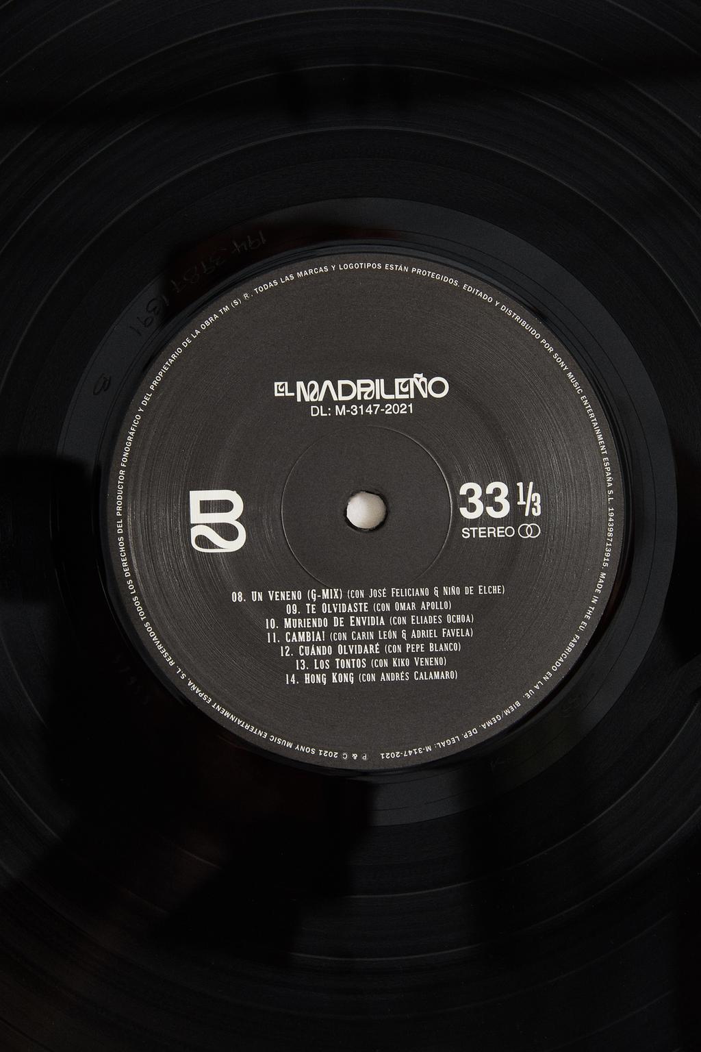 C. tangana: el madrileño (виниловая пластинка)