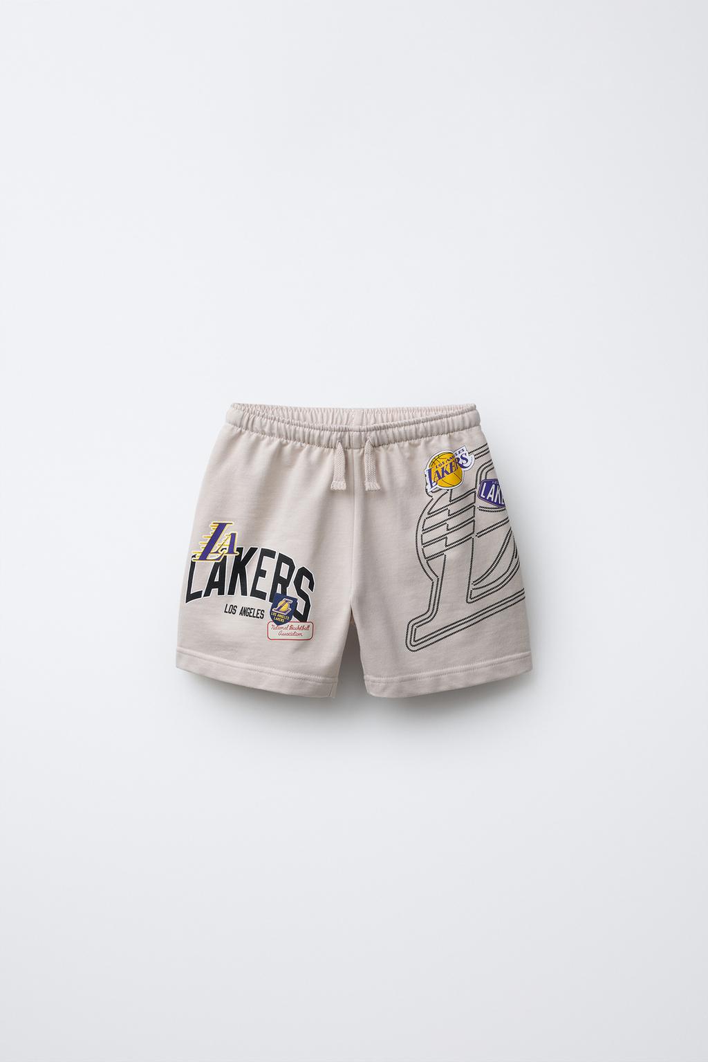ШОРТЫ ИЗ МЯГКОЙ ТКАНИ LOS ANGELES LAKERS NBA