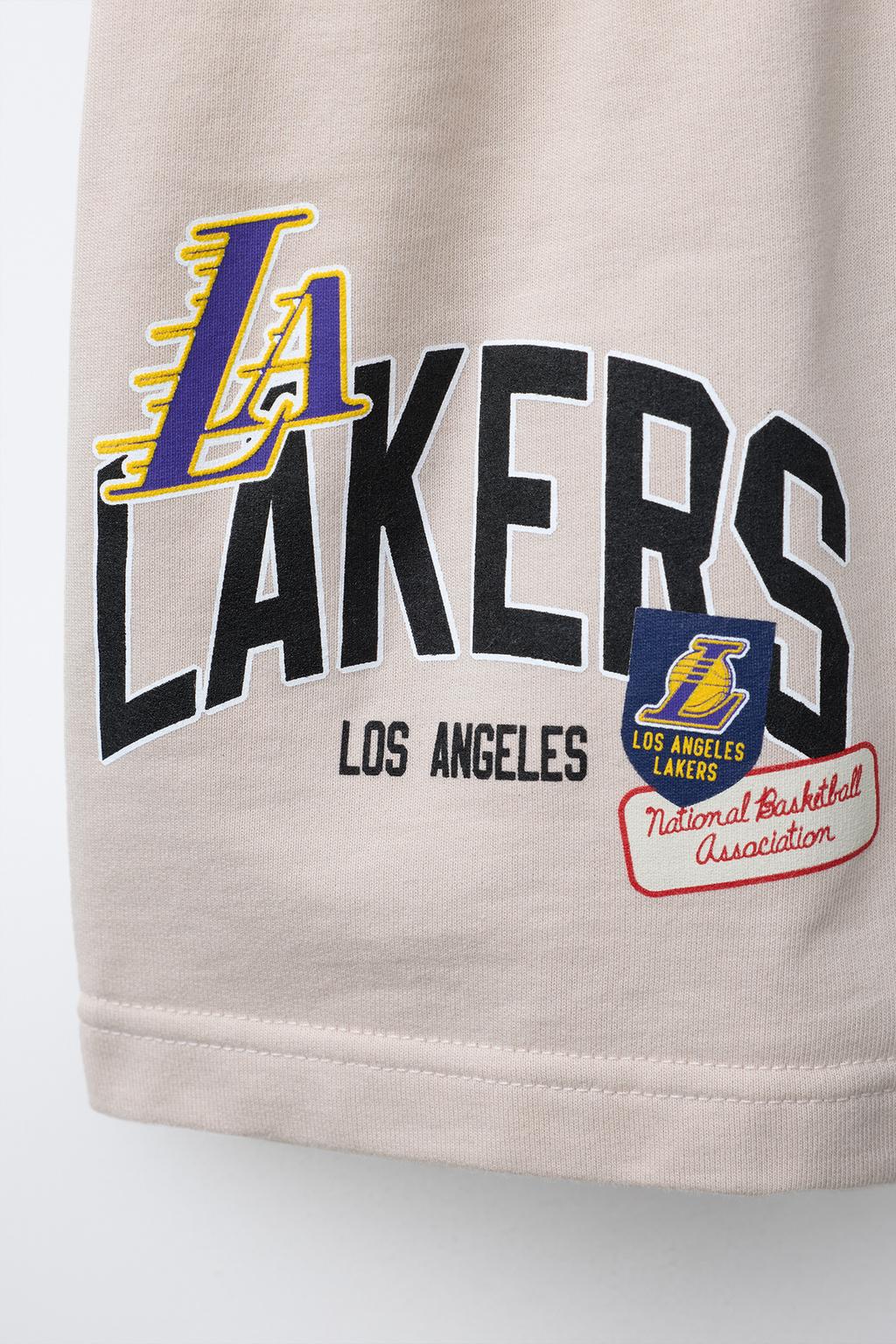 ШОРТЫ ИЗ МЯГКОЙ ТКАНИ LOS ANGELES LAKERS NBA