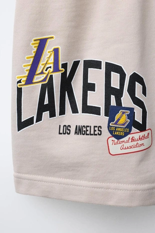Шорты из мягкой ткани LOS ANGELES LAKERS NBA- Заказать в России