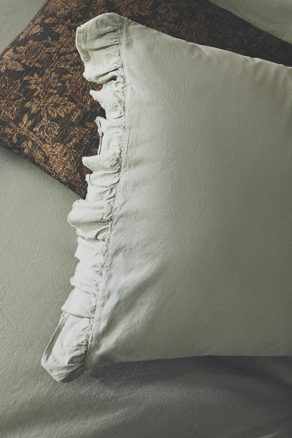 Наволочка с оборками