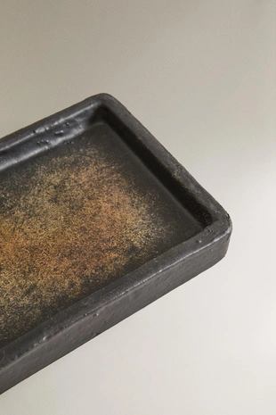 Прямоугольный керамический поднос- Заказать в России