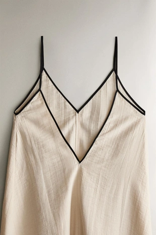 Хлопковый ночной сорочка- Заказать в России