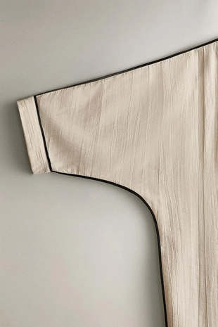 Хлопковый халат- Заказать в России