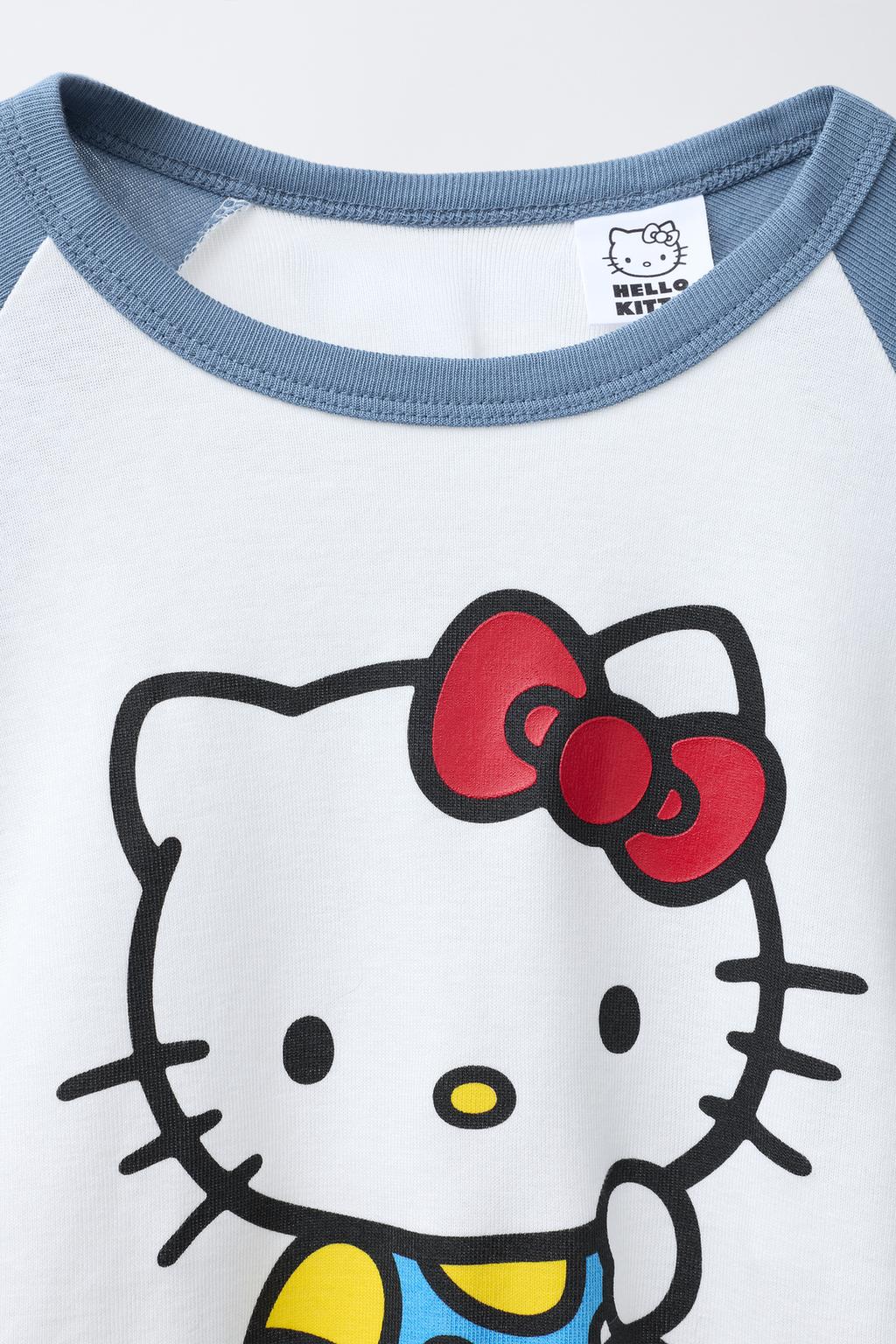 Футболка с изображением hello kitty © sanrio из хлопка и модала