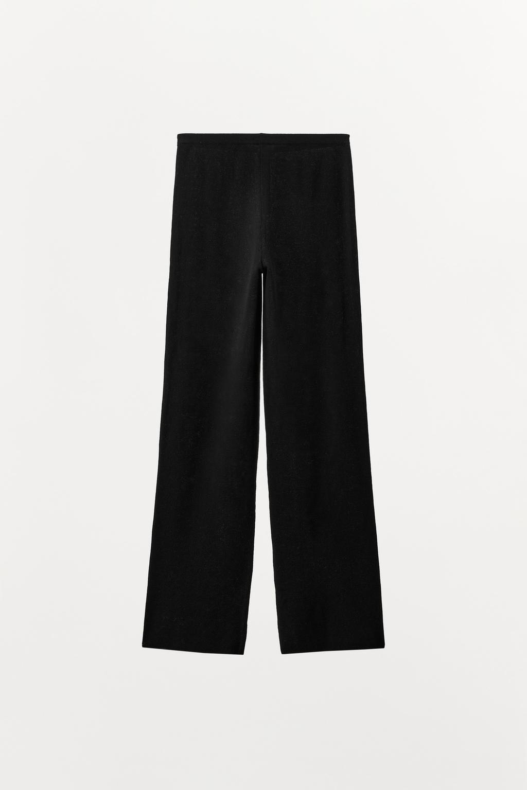 ТРИКОТАЖНЫЕ БРЮКИ С ПУГОВИЦАМИ