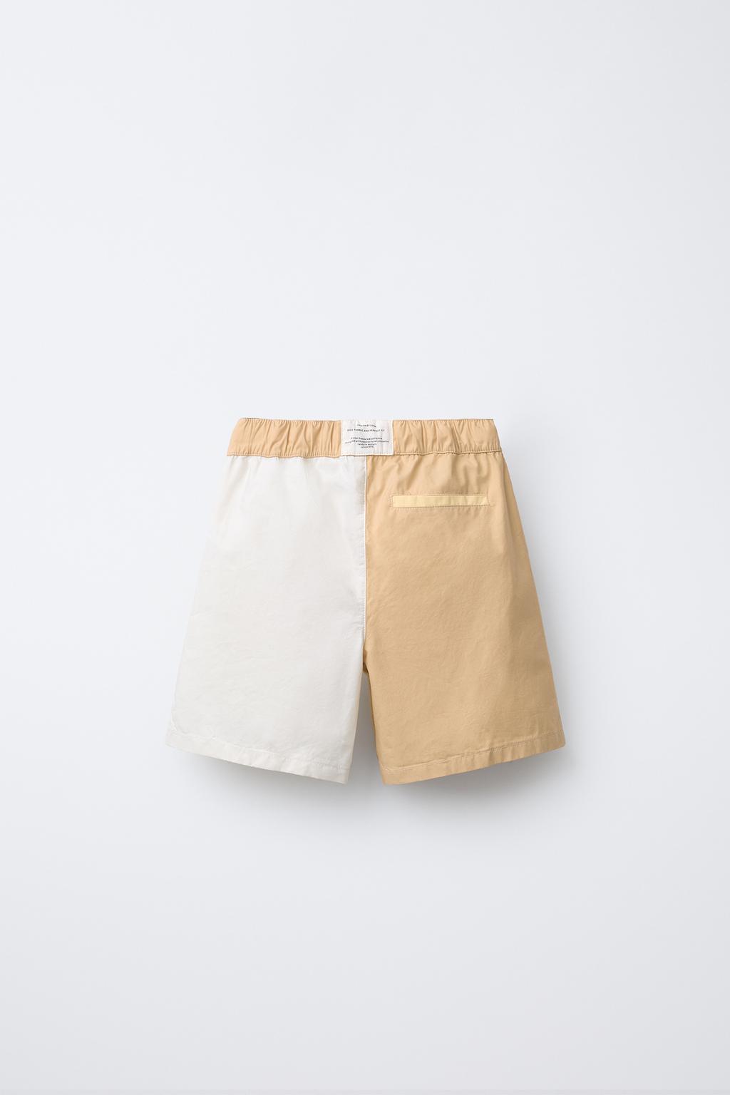 ЛОСКУТНЫЕ ШОРТЫ-БЕРМУДЫ