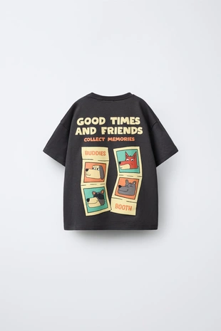 Футболка с анималистическим принтом- Заказать в России