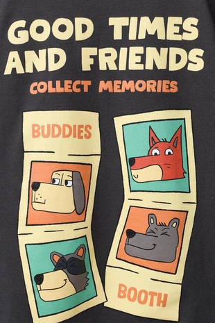 Футболка с анималистическим принтом- Заказать в России