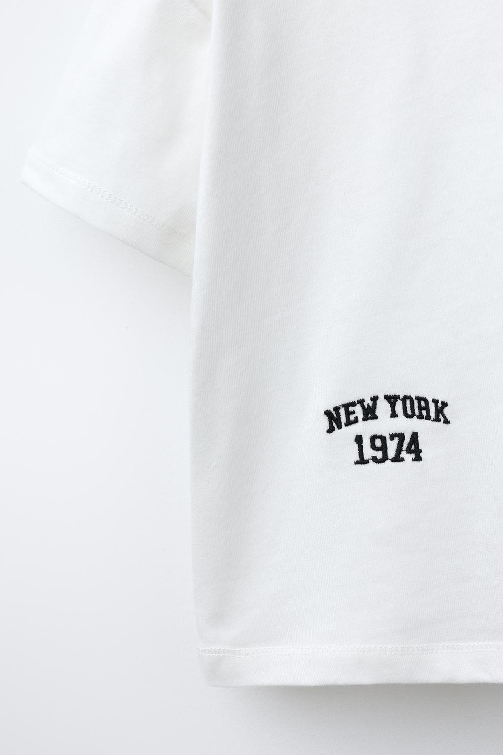 ФУТБОЛКА С ВЫШИВКОЙ «МЕДВЕДЬ» И ТЕКСТОМ