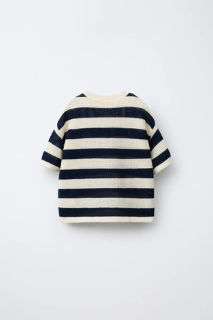 Трикотажная футболка с вышивкой и карманом- Заказать в России