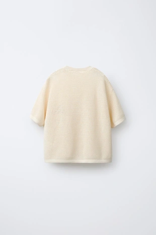 Трикотажная футболка с вышивкой и карманом- Заказать в России