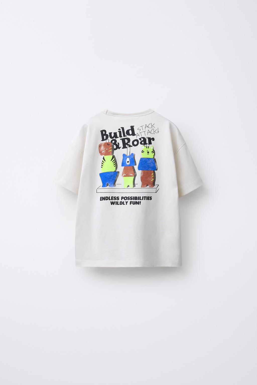 ФУТБОЛКА С ПРИНТОМ «МИШКИ»