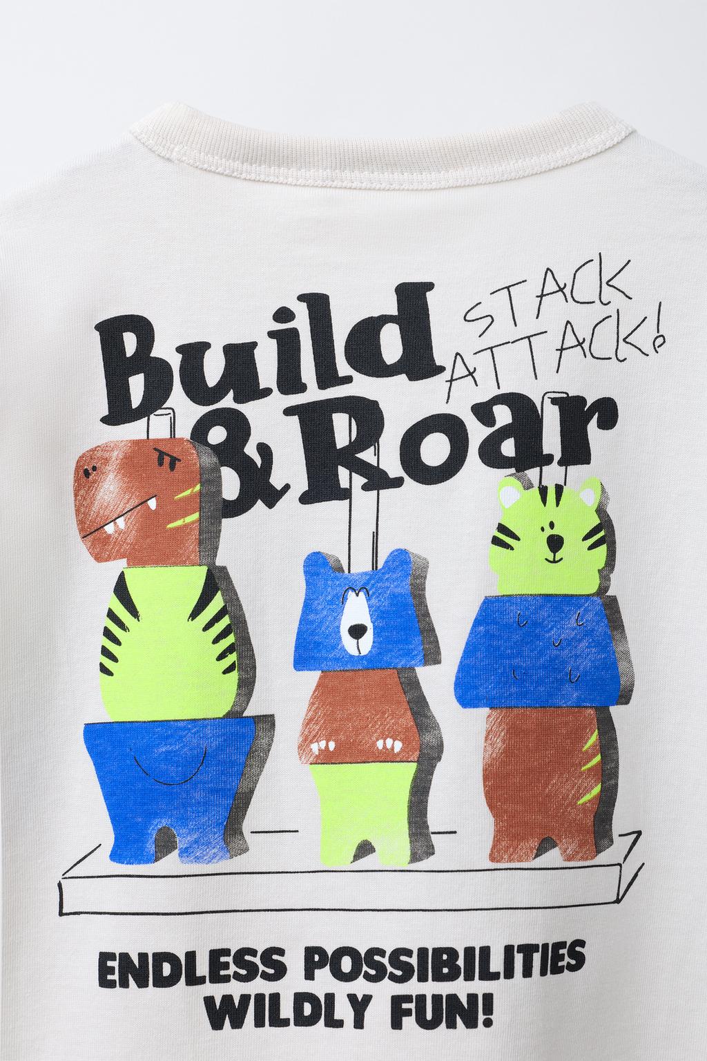 ФУТБОЛКА С ПРИНТОМ «МИШКИ»