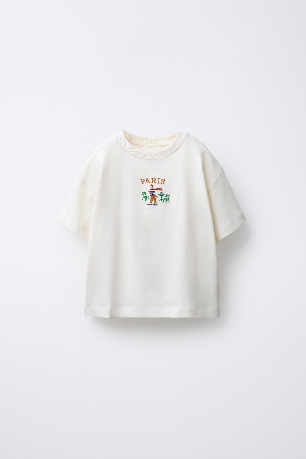 ФУТБОЛКА С ВЫШИВКОЙ