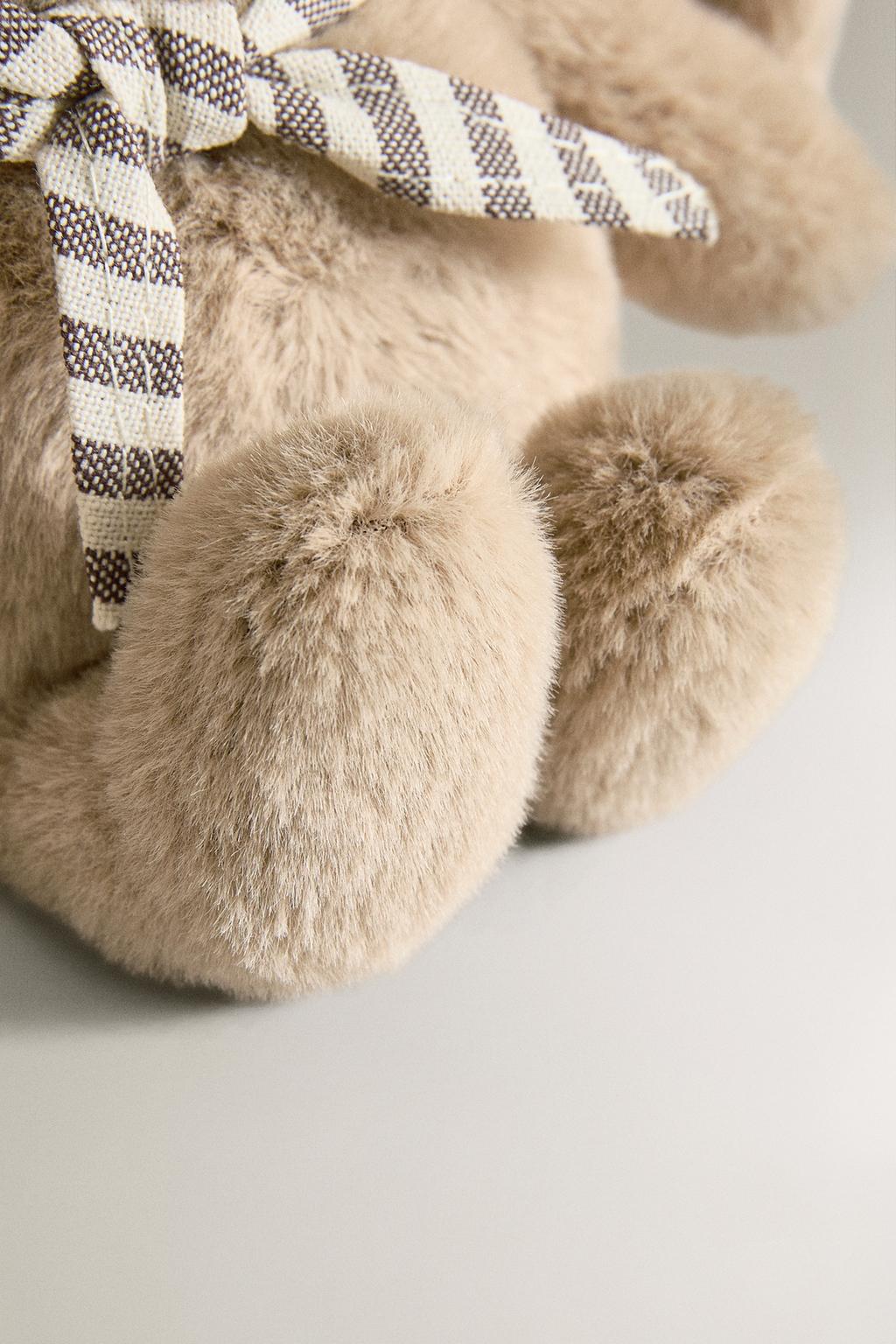 Детская мягкая игрушка зайчик в коробке