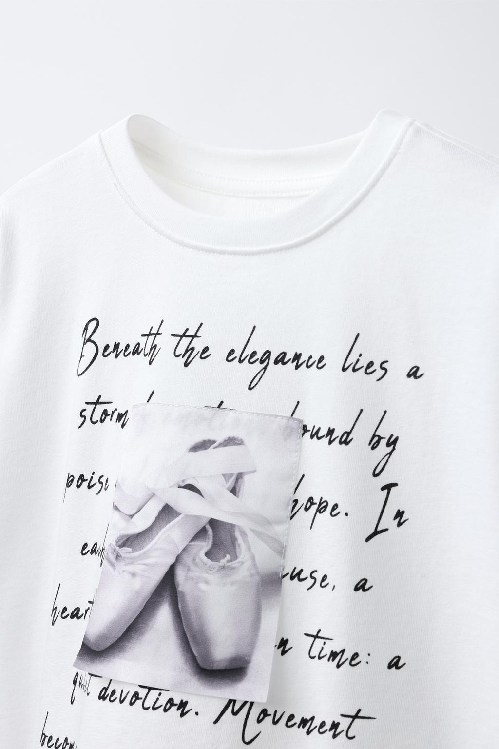 ФУТБОЛКА С ФОТОПРИНТОМ «БАЛЕТ»