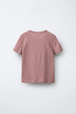 Футболка в полоску с принтом- Заказать в России