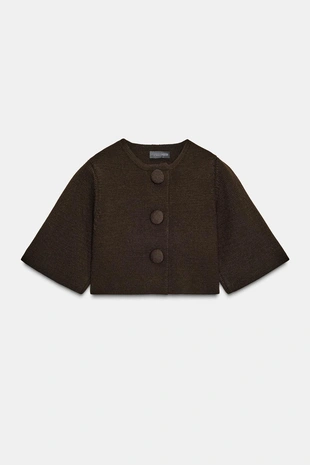 Укороченный кардиган