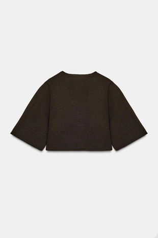 Укороченный кардиган- Заказать в России