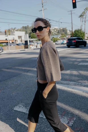 Короткий кардиган- Заказать в России