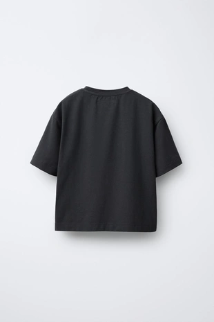 Майка BOXY FIT со стразами и бантами- Заказать в России