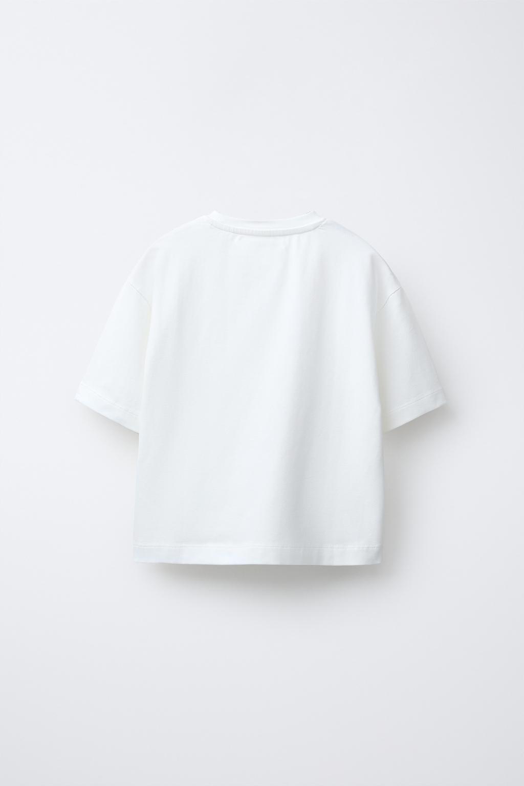 ФУТБОЛКА СВОБОДНОГО КРОЯ СО СТРАЗАМИ