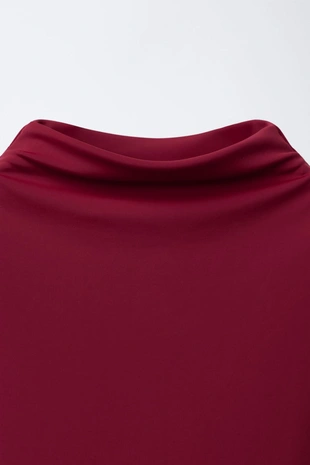 Боди с воротником-стойкой- Заказать в России