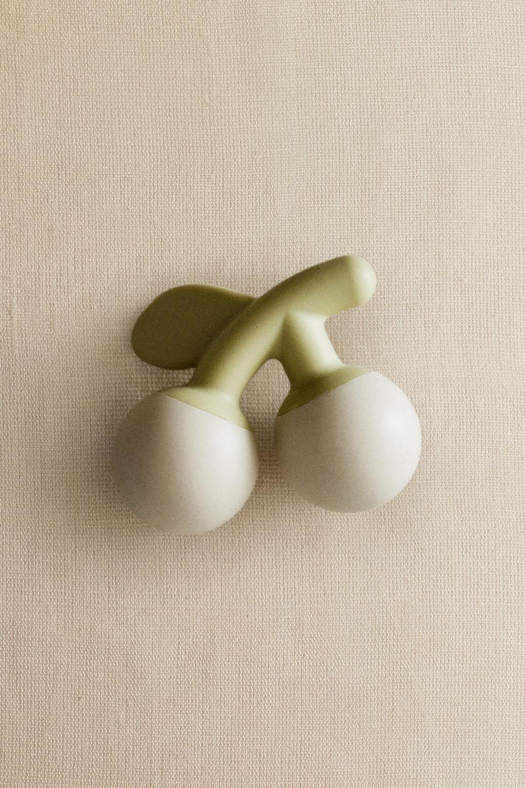 Силиконовый детский погремушка с цветком