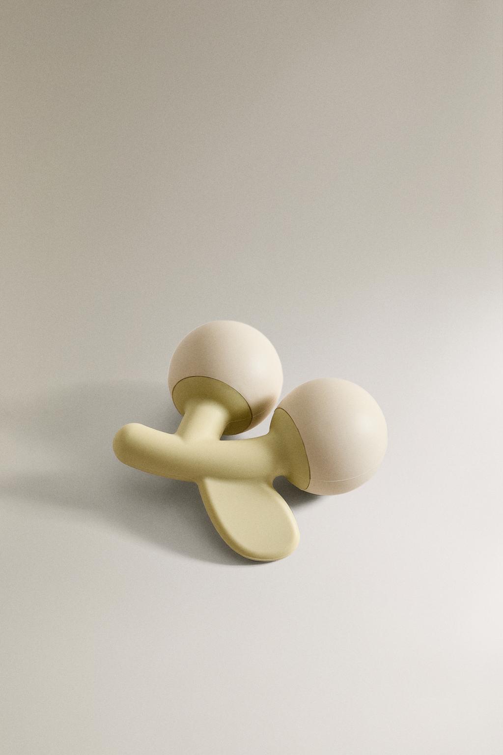 Силиконовый детский погремушка с цветком