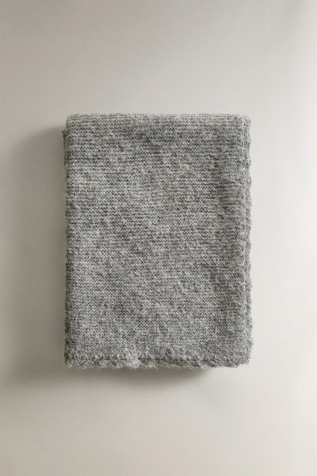 Плед из детской альпаки