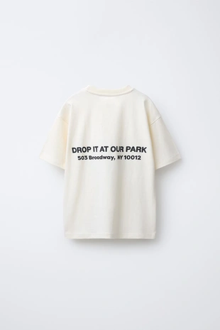 Футболка с текстовым принтом