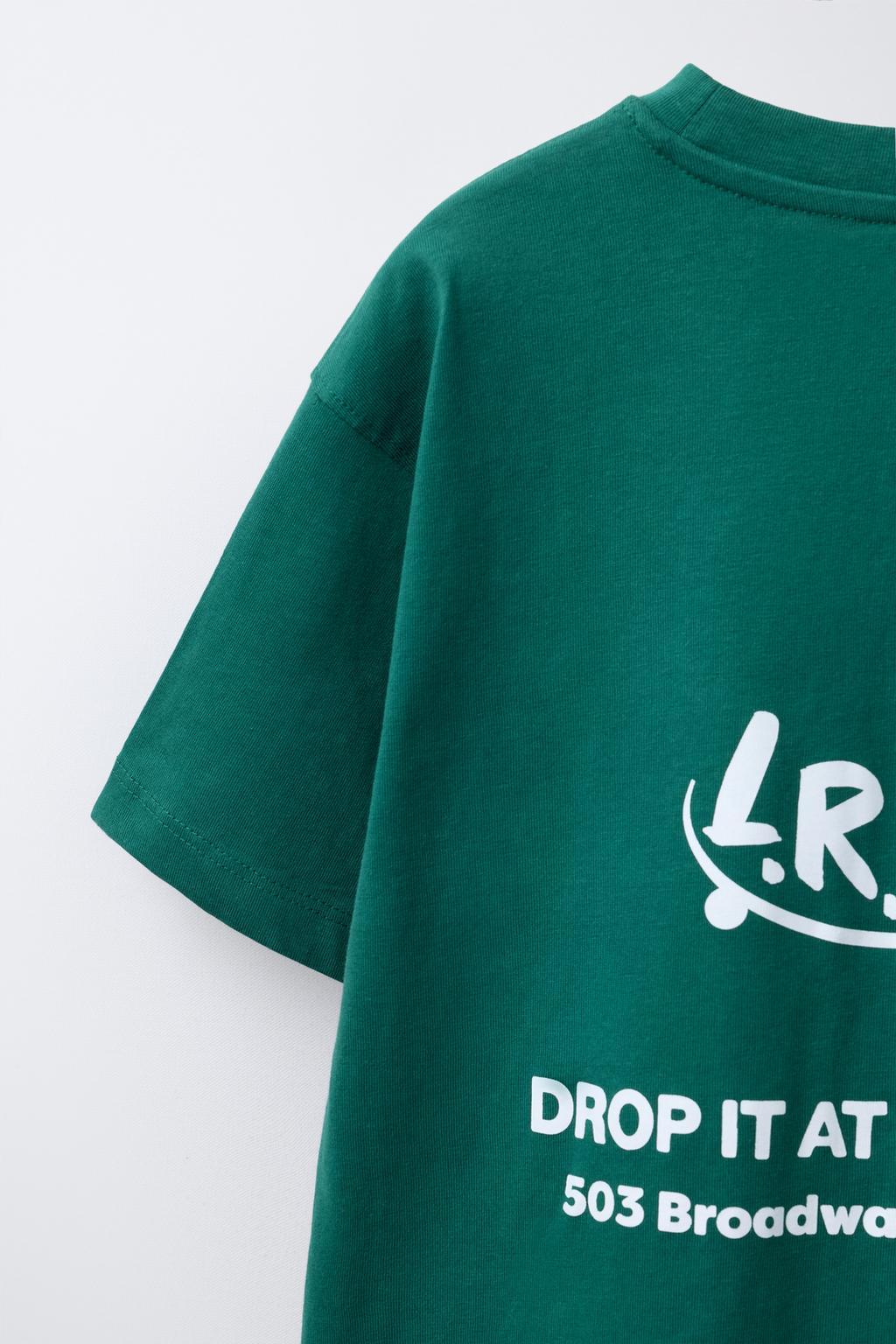 ФУТБОЛКА С ТЕКСТОВЫМ ПРИНТОМ