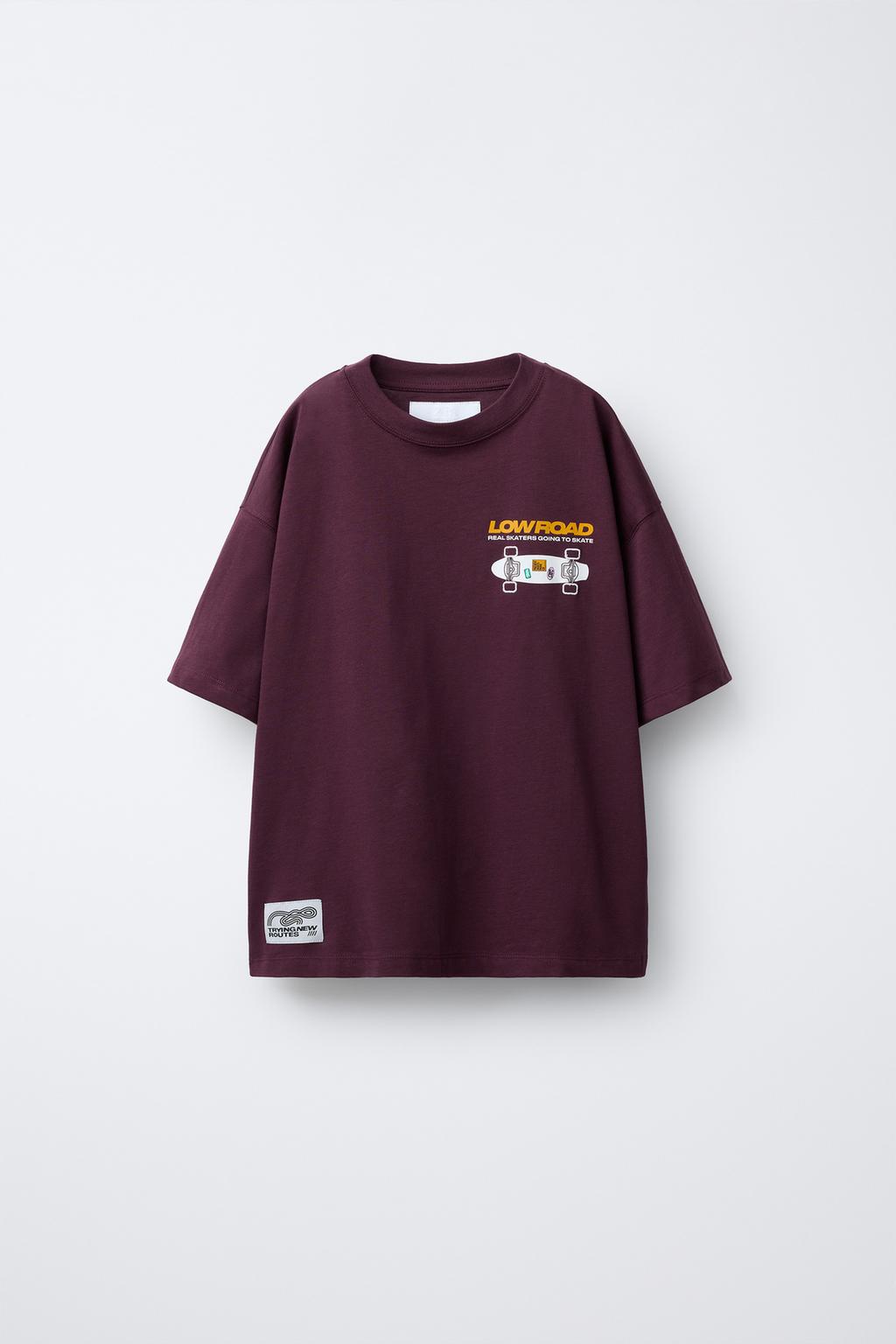 ФУТБОЛКА С ПРИНТОМ «СКЕЙТ»