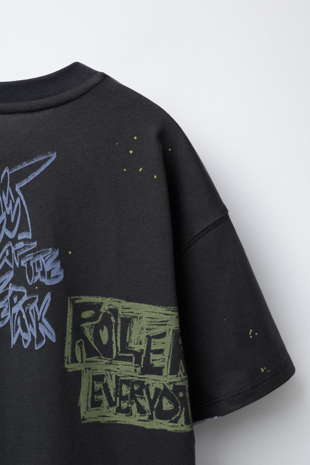 ФУТБОЛКА С ГРАФФИТИ