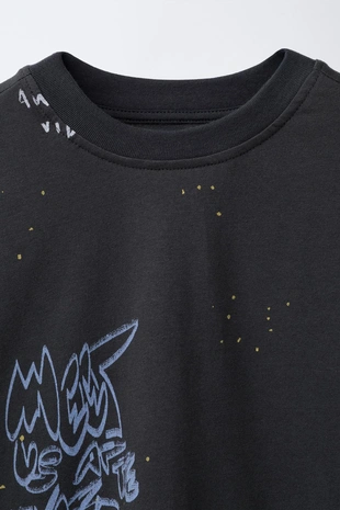 Футболка с граффити- Заказать в России