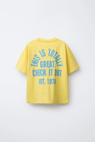 Футболка с текстовым принтом