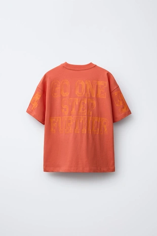 Футболка с текстовым принтом- Заказать в России