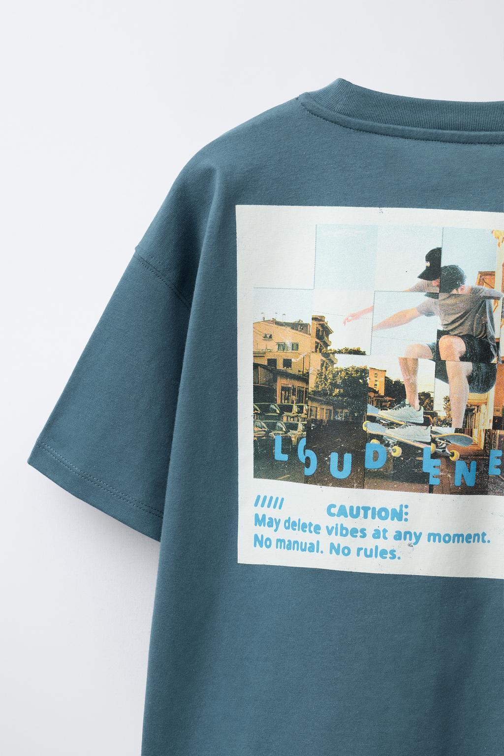 ФУТБОЛКА С ФОТОПРИНТОМ «СКЕЙТ»