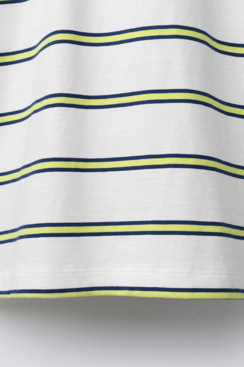 ПОЛО В ПОЛОСКУ С ВЫШИВКОЙ