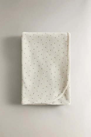 Детский плед с клеверным принтом- Заказать в России